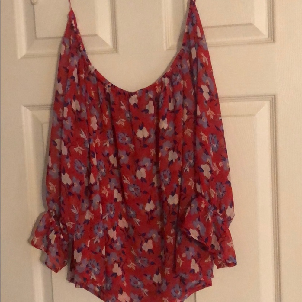 Off the shoulder blouse